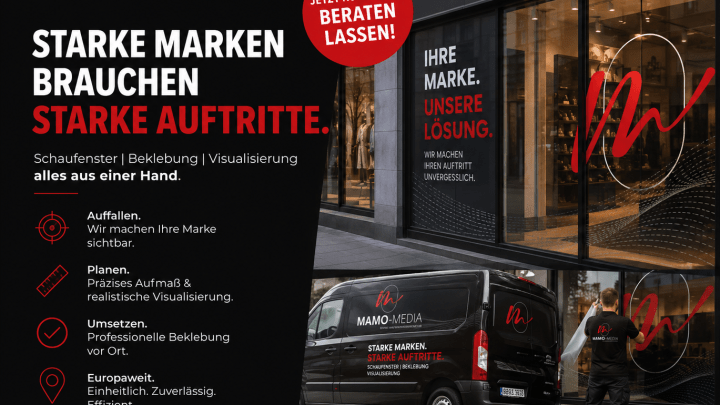 🚀 STARKE MARKEN BEGINNEN IM SCHAUFENSTER.